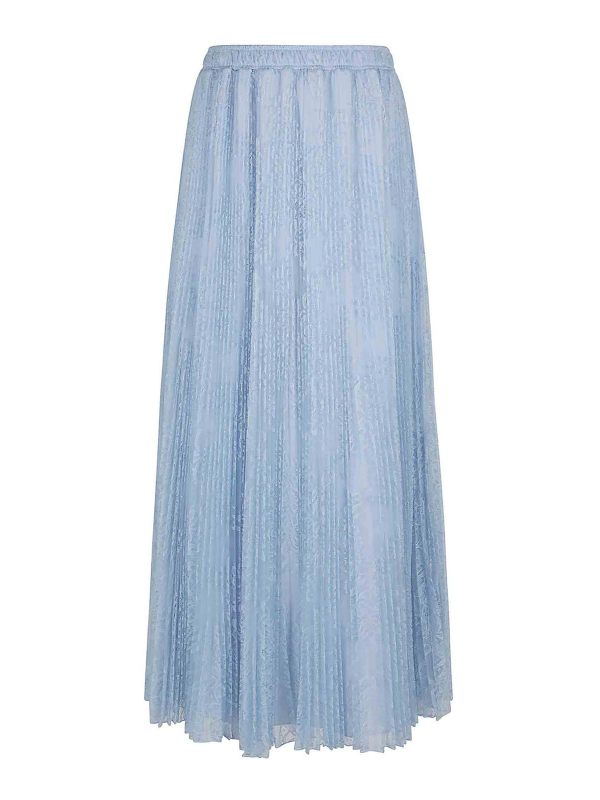 Ermanno Scervino Jupe Longue - Bleu