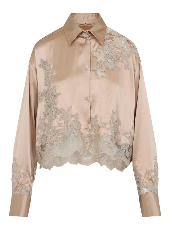 Ermanno Scervino Chemise - Marron
