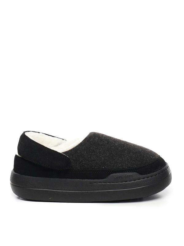 Moon Boot Mules - Noir