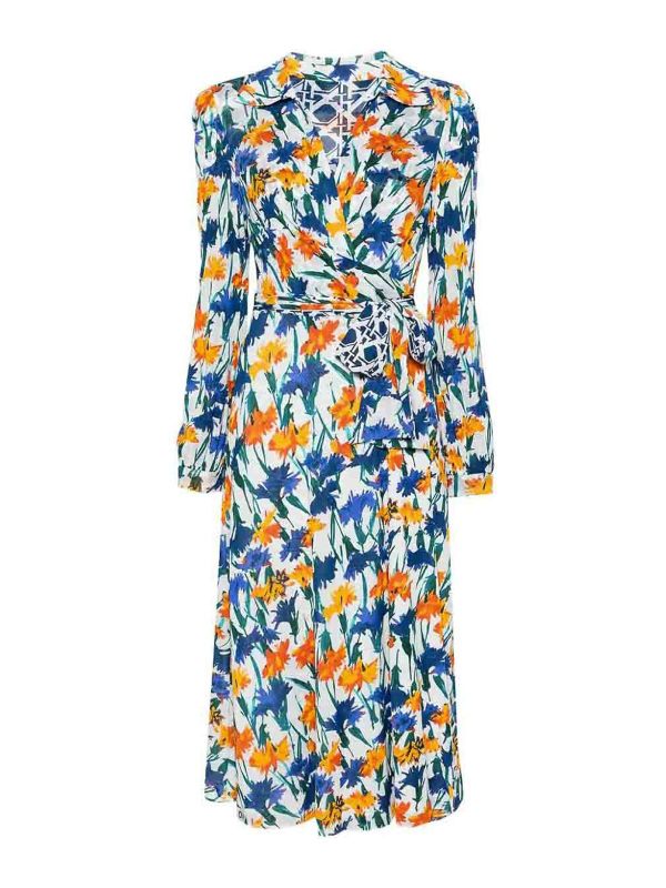 Diane Von Furstenberg Robe Au Genou - Multicolore