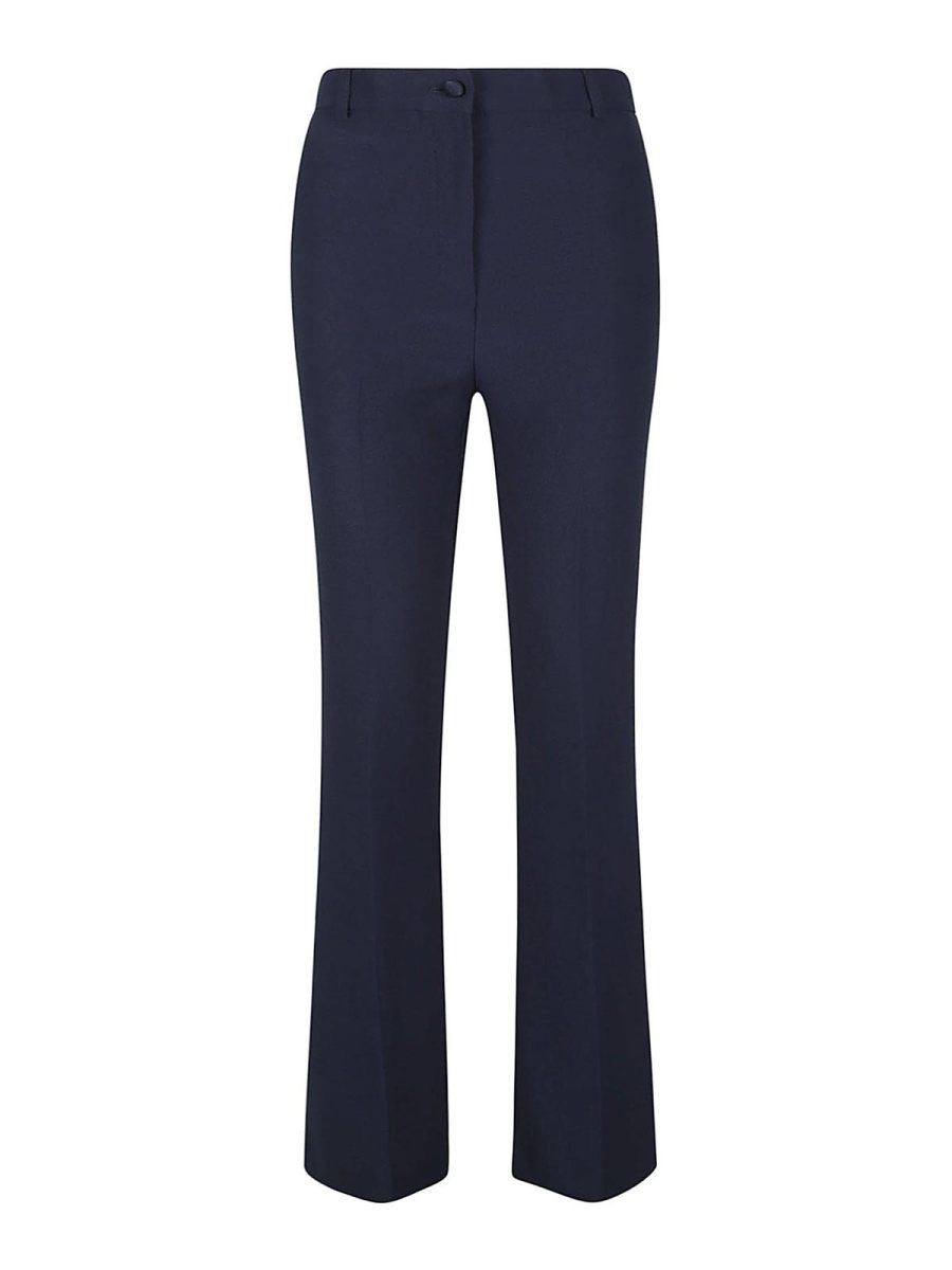 Hebe Studio Pantalons Décontractés - Bleu