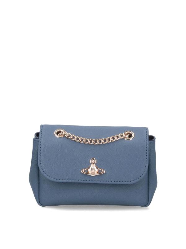 Vivienne Westwood Sac Bandoulière - Bleu