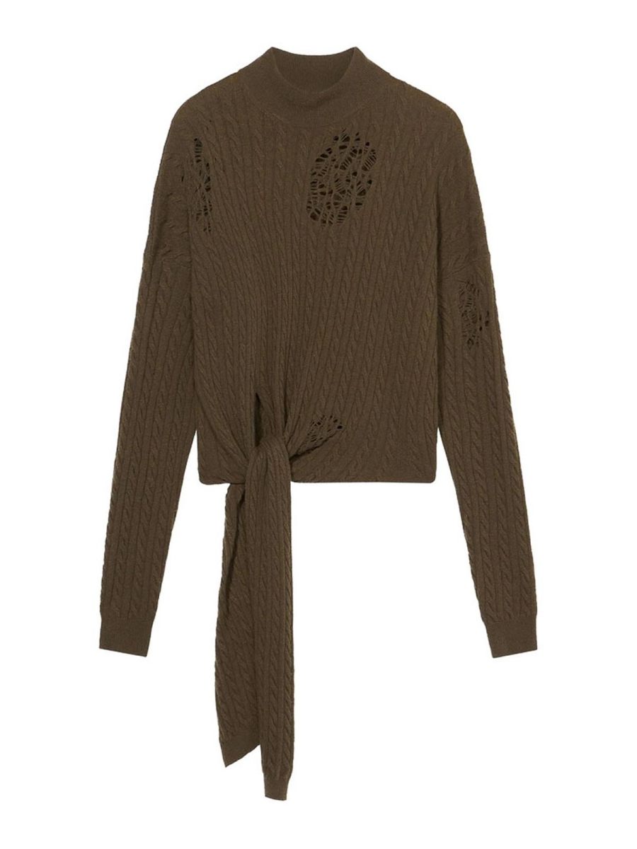 Blumarine Pull Col Rond - Vert