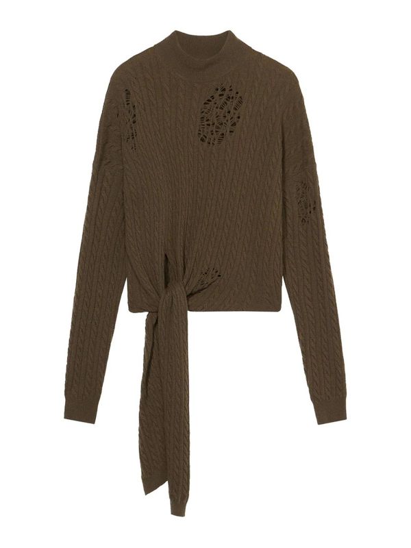 Blumarine Pull Col Rond - Vert