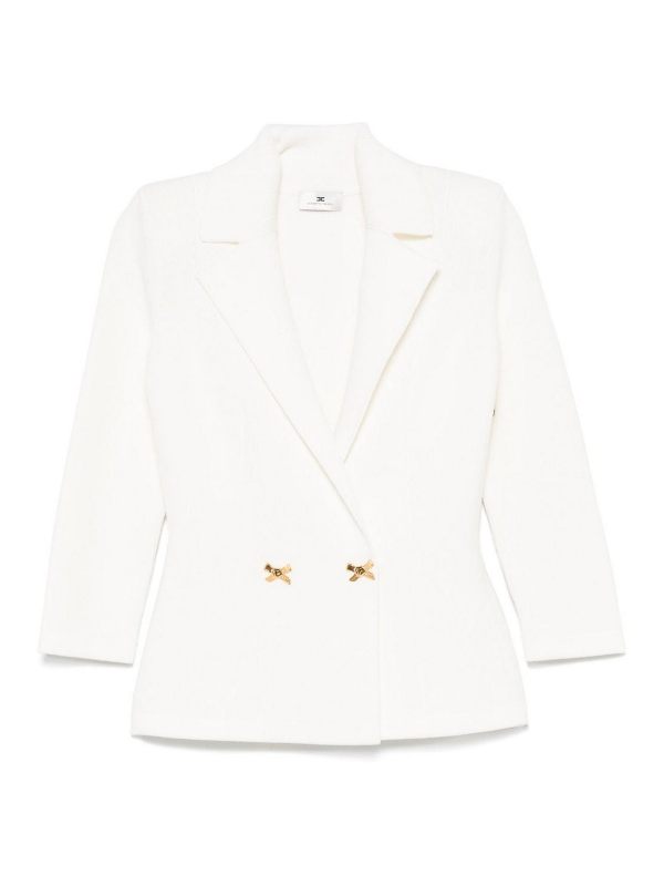 Elisabetta Franchi Blazer - Blanc