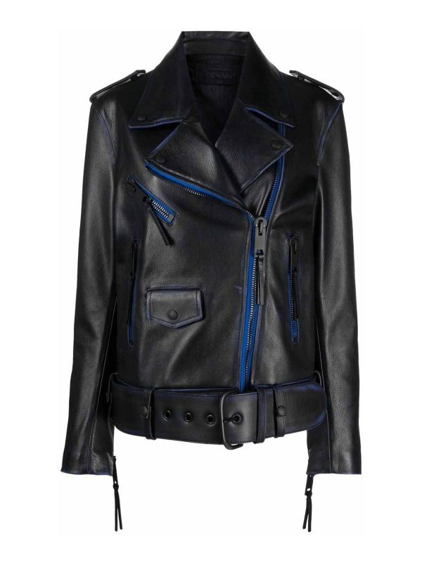 Off-White Veste Casual - Bleu Clair