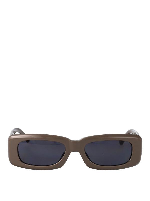 The Attico Lunettes De Soleil - Beige