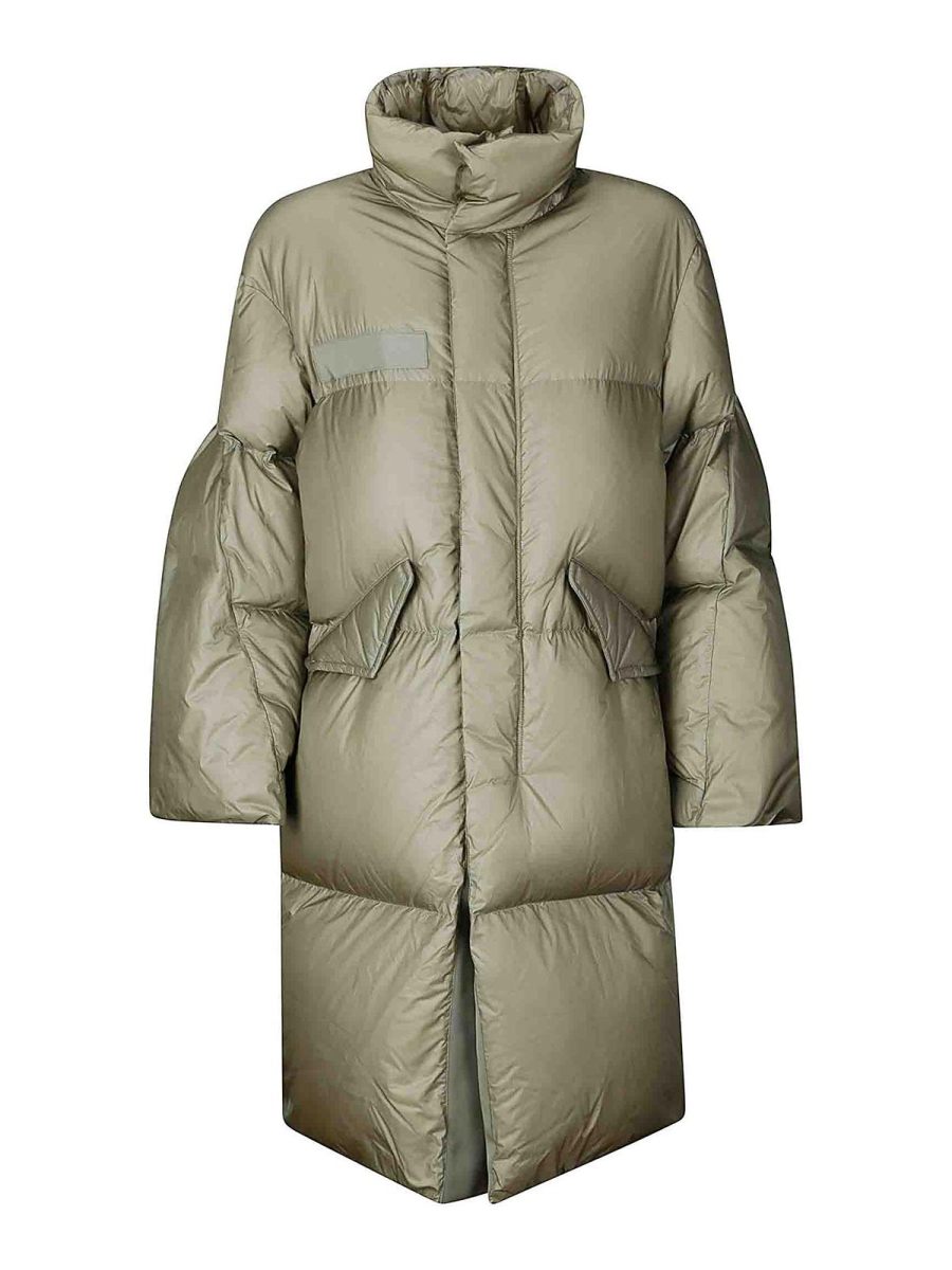 Sacai Manteau Court - Vert
