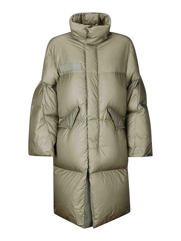 Sacai Manteau Court - Vert