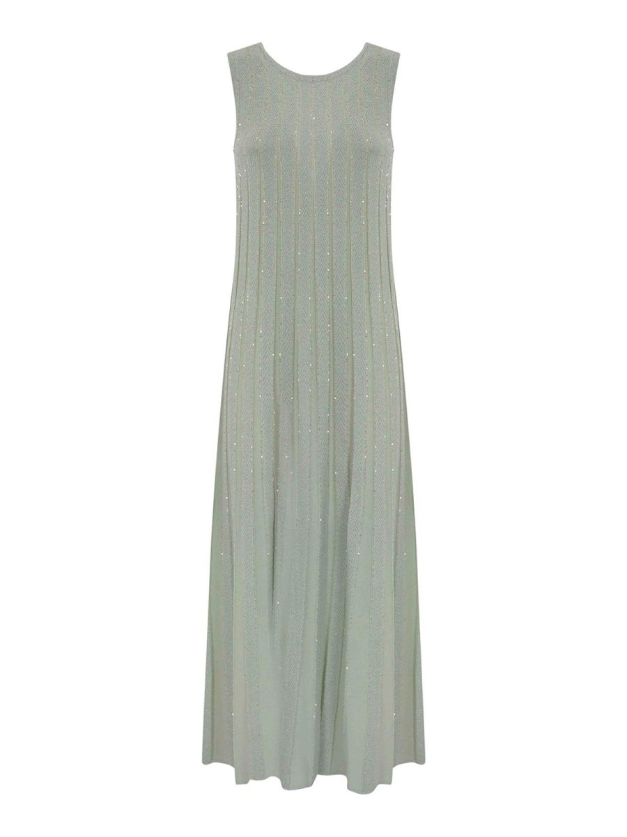 D. Exterior Maxi Robe - Jaune