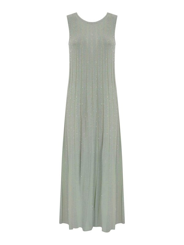 D. Exterior Maxi Robe - Jaune