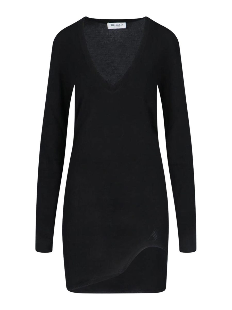The Attico Robe Courte - Noir