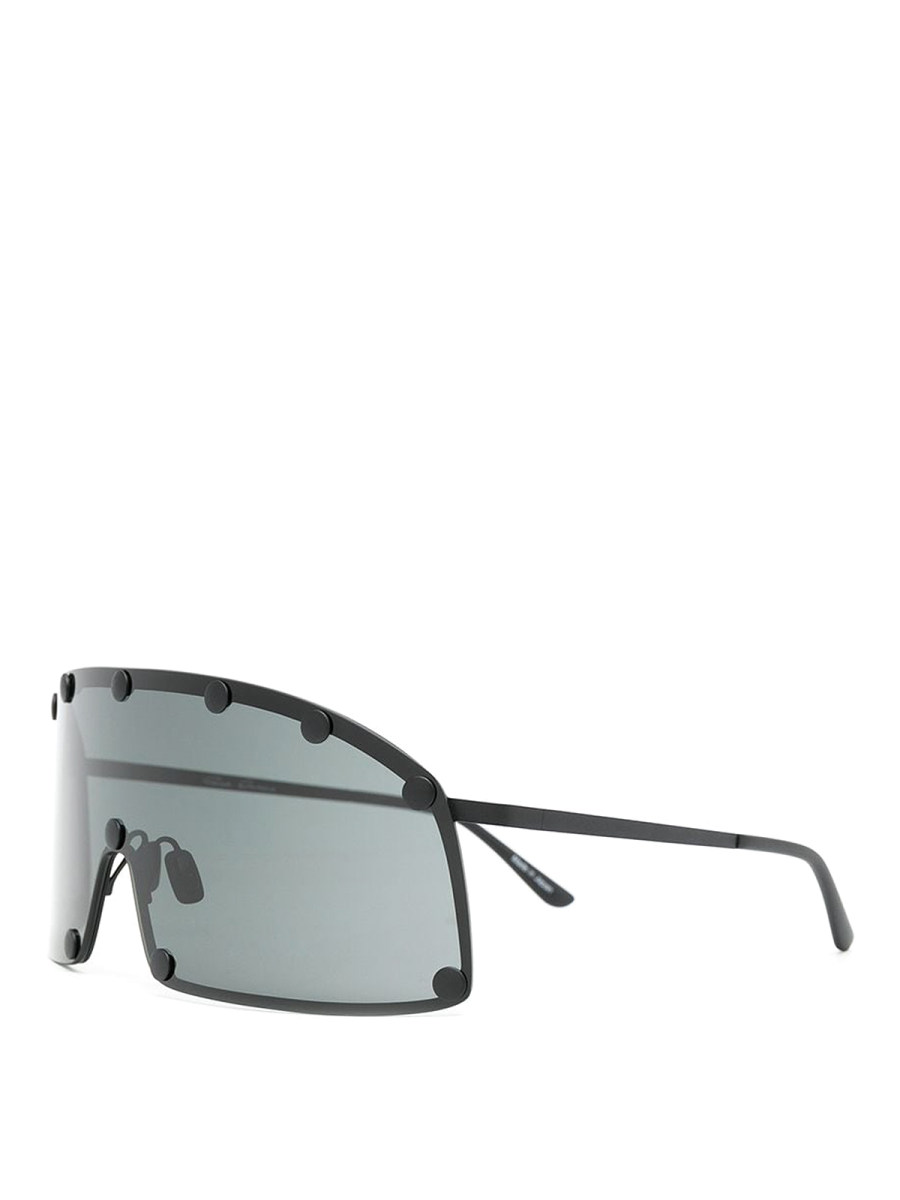 Rick Owens Lunettes De Soleil - Noir
