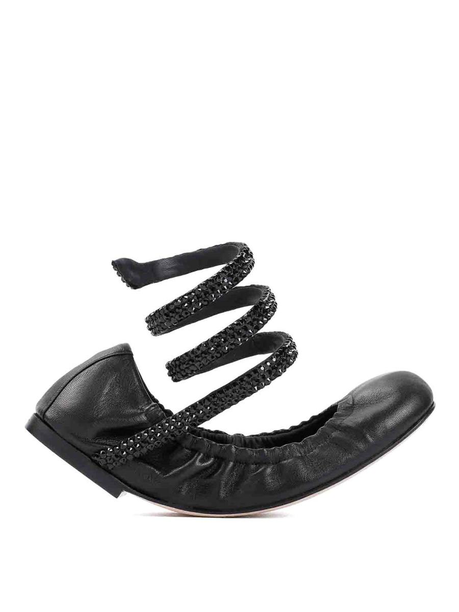 Rene Caovilla Ballerines - Noir