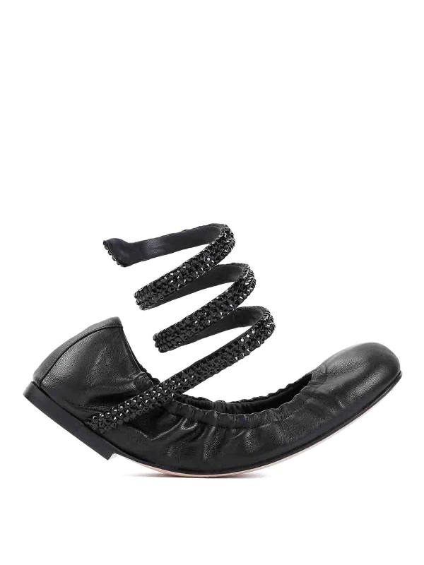 Rene Caovilla Ballerines - Noir