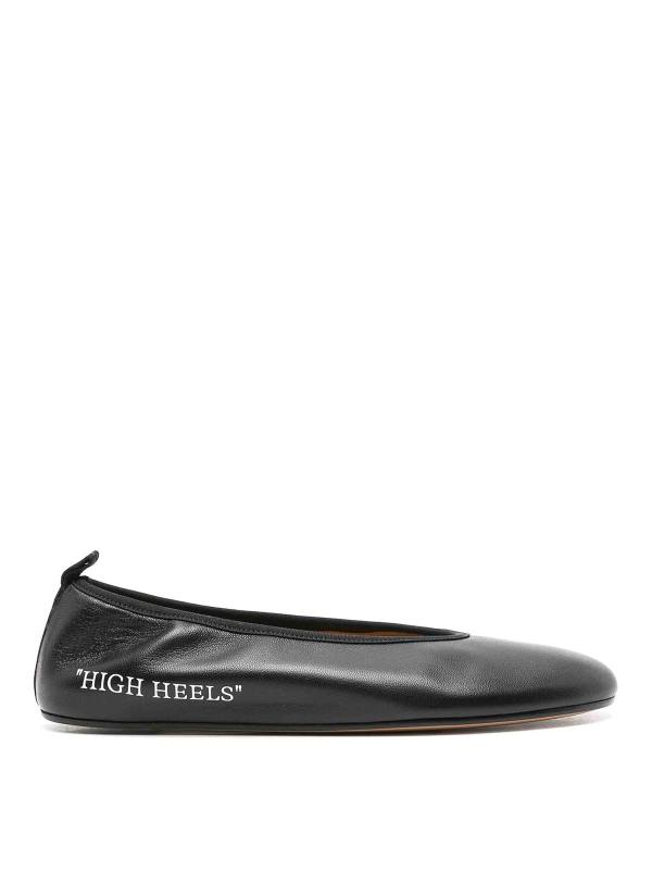 Off-White Ballerines - Noir