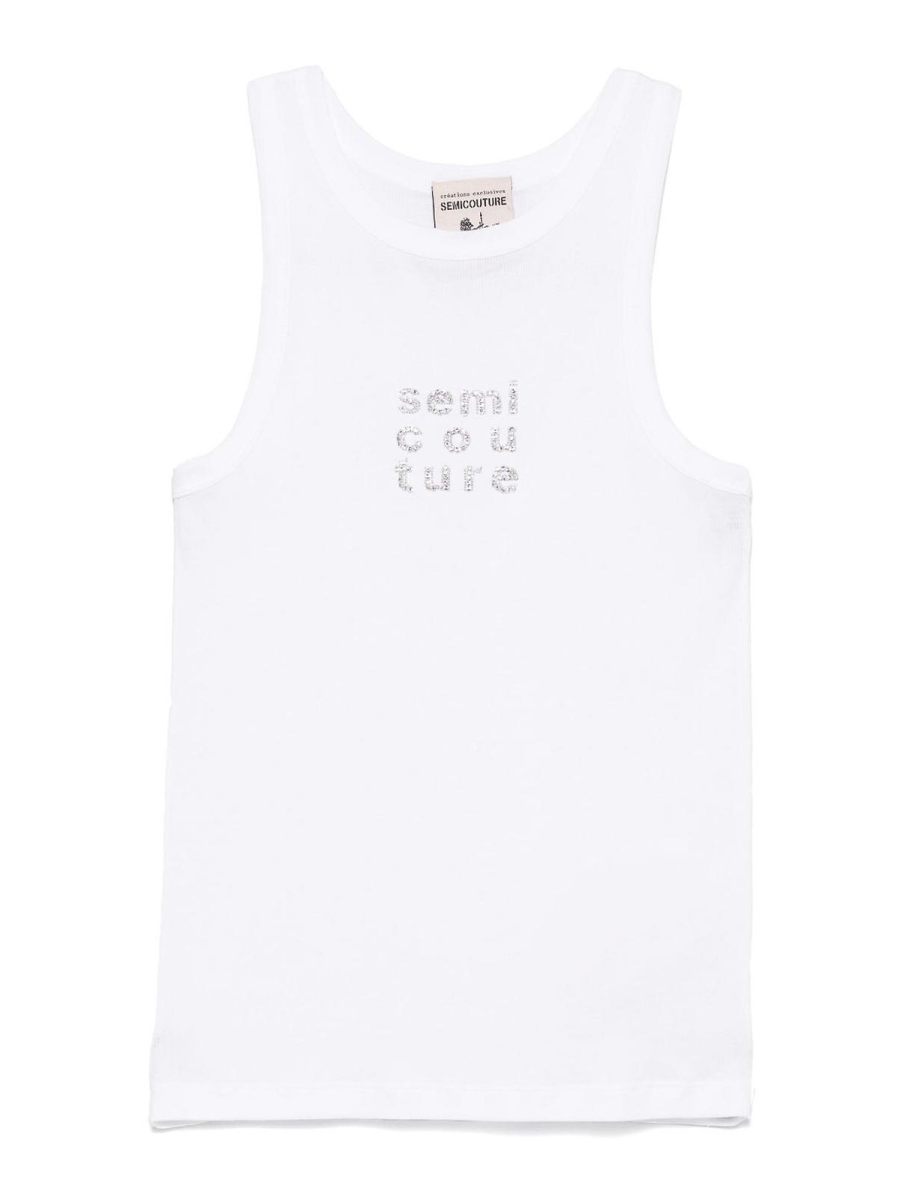 Semicouture T-Shirt - Blanc