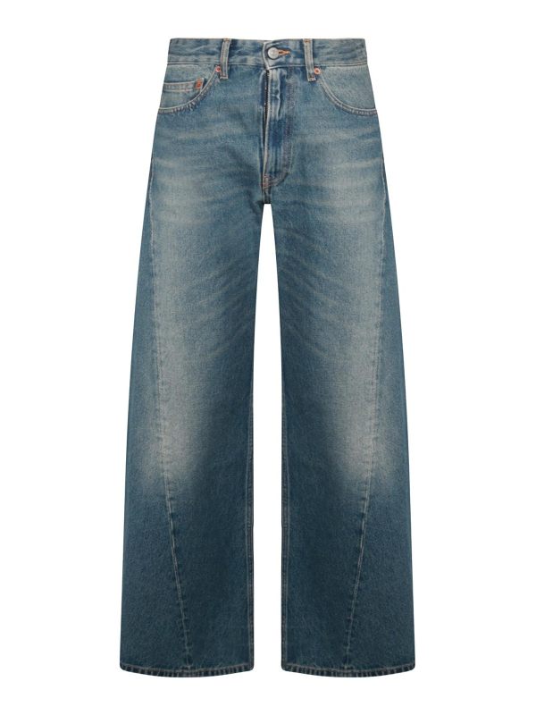 MM6 Maison Margiela Jean Bootcut - Bleu