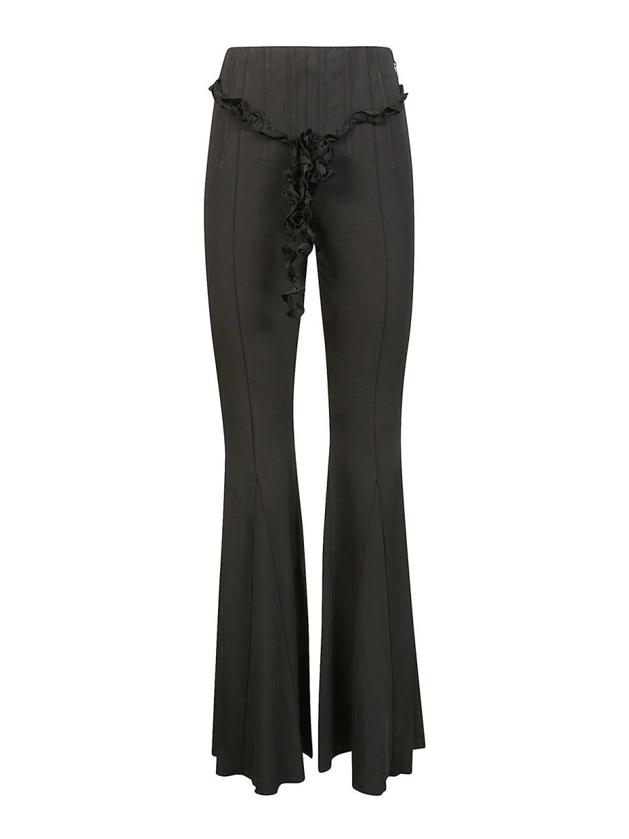 Rotate Birger Christensen Pantalons Décontractés - Noir