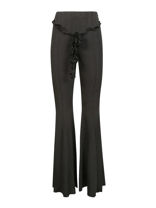 Rotate Birger Christensen Pantalons Décontractés - Noir