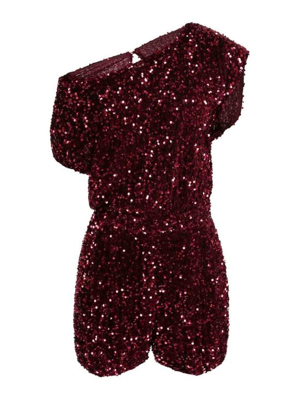 Elisabetta Franchi Combinaison - Rouge