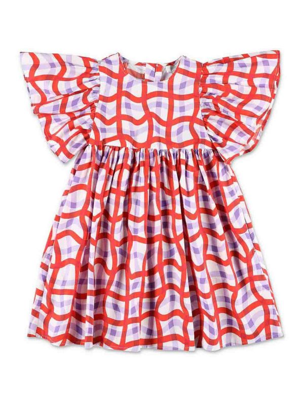 Stella McCartney Kids Robe Courte - Rouge