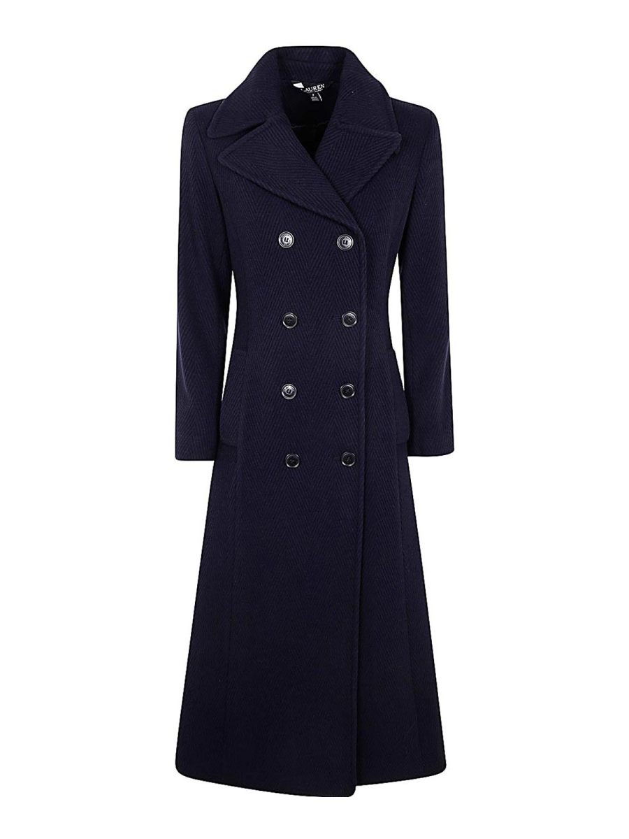 Lauren Ralph Lauren Manteau Court - Bleu