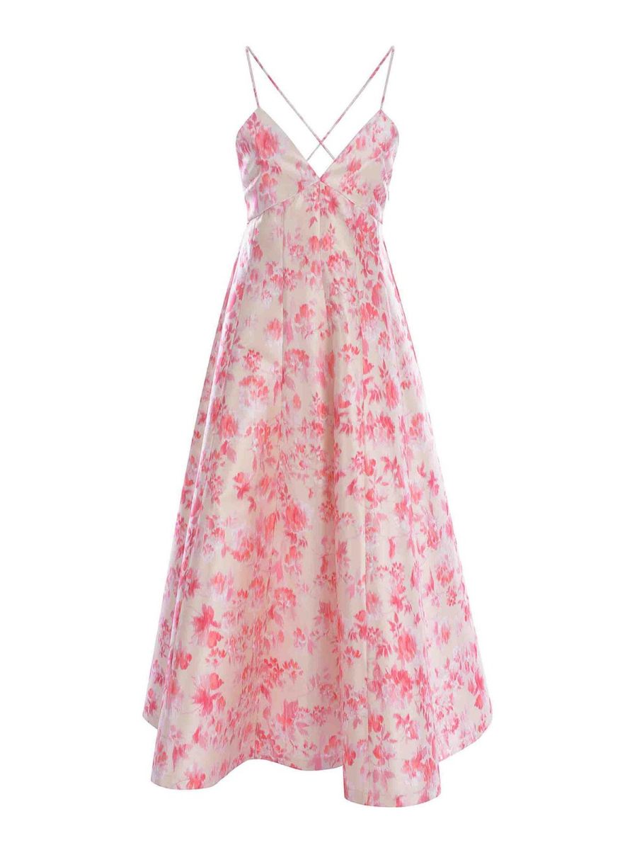Philosophy di Lorenzo Serafini Robe Au Genou - Blanc