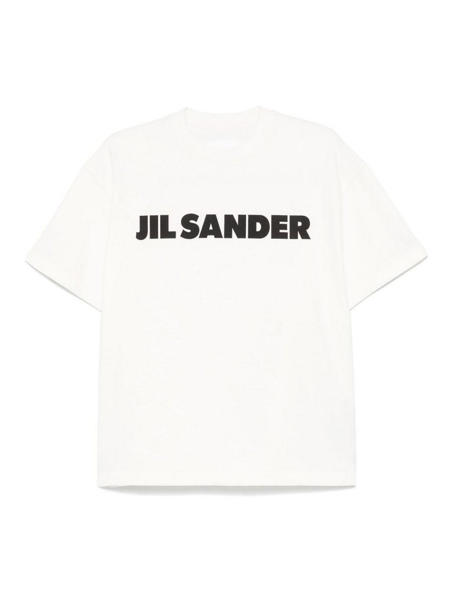 Jil Sander Pull Col Rond - Blanc