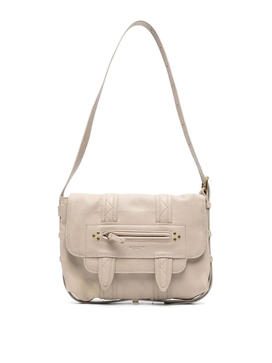 Jérôme Dreyfuss Sac Porté Épaule - Beige Clair