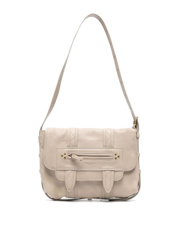 Jérôme Dreyfuss Sac Porté Épaule - Beige Clair