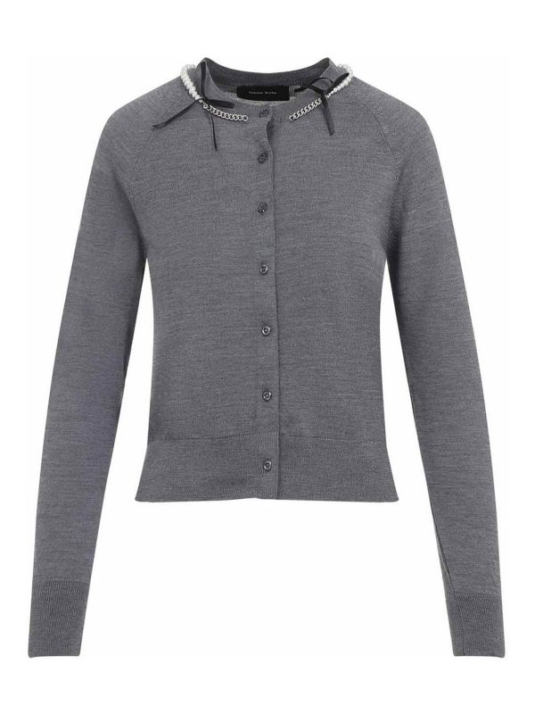 Simone Rocha Cardigan - Gris