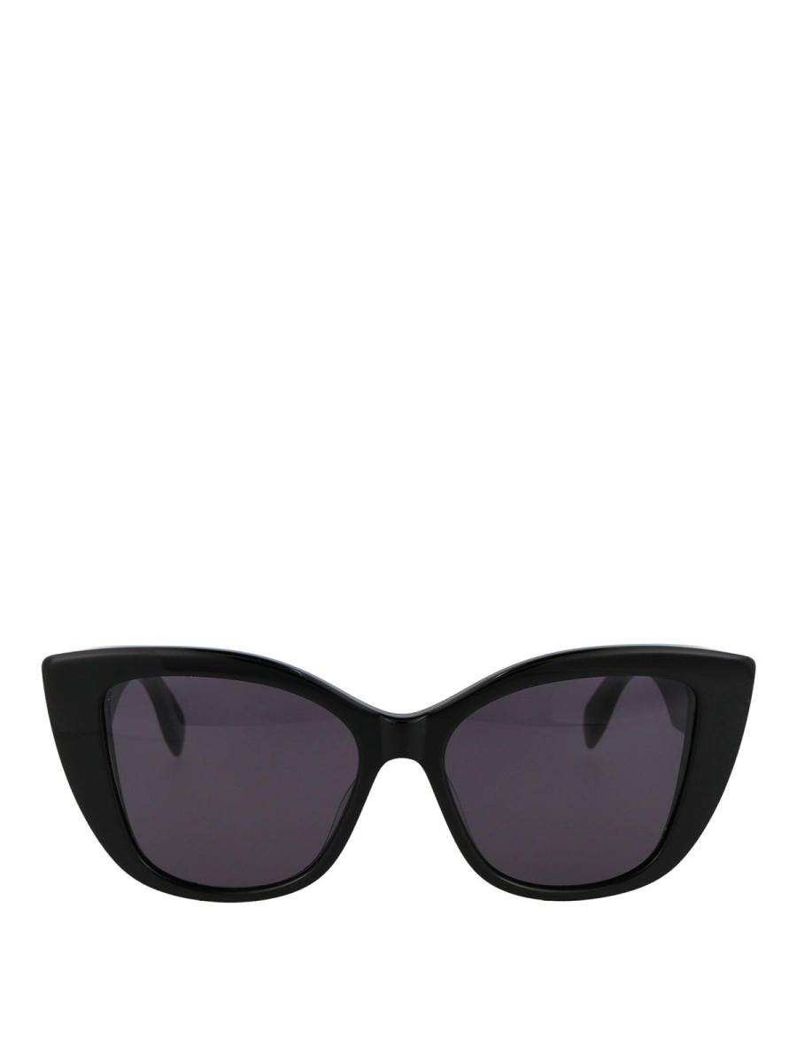Alexander Mcqueen Lunettes De Soleil - Noir
