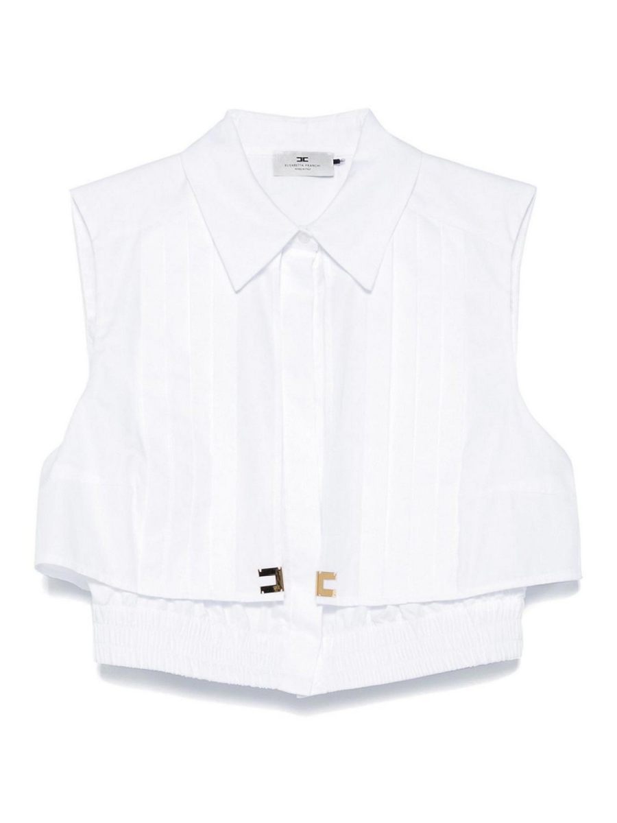 Elisabetta Franchi Chemise - Blanc