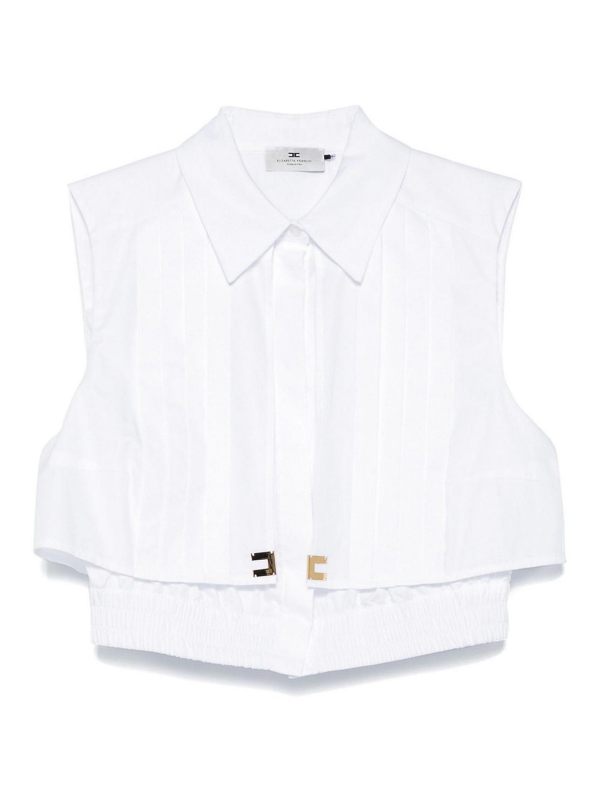 Elisabetta Franchi Chemise - Blanc