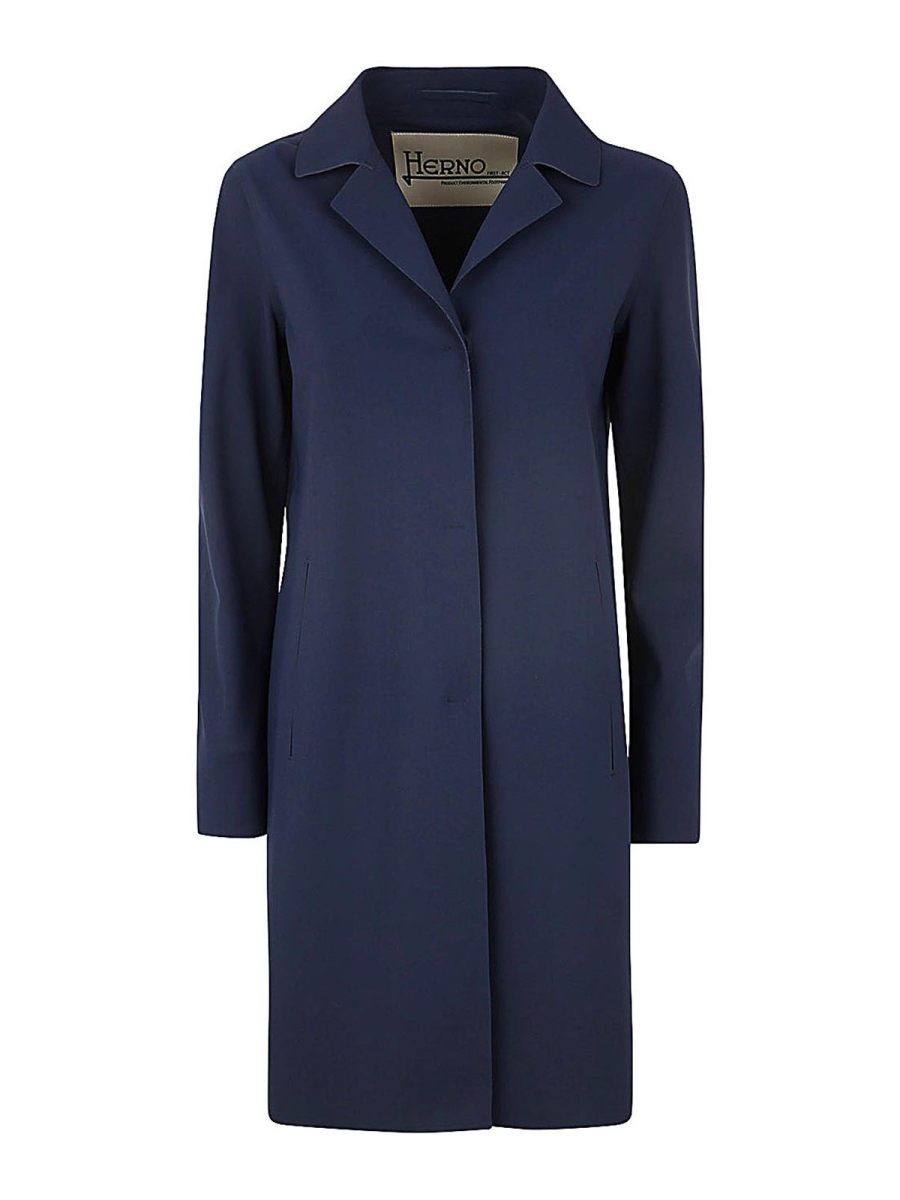 Herno Trench-Coat - Bleu