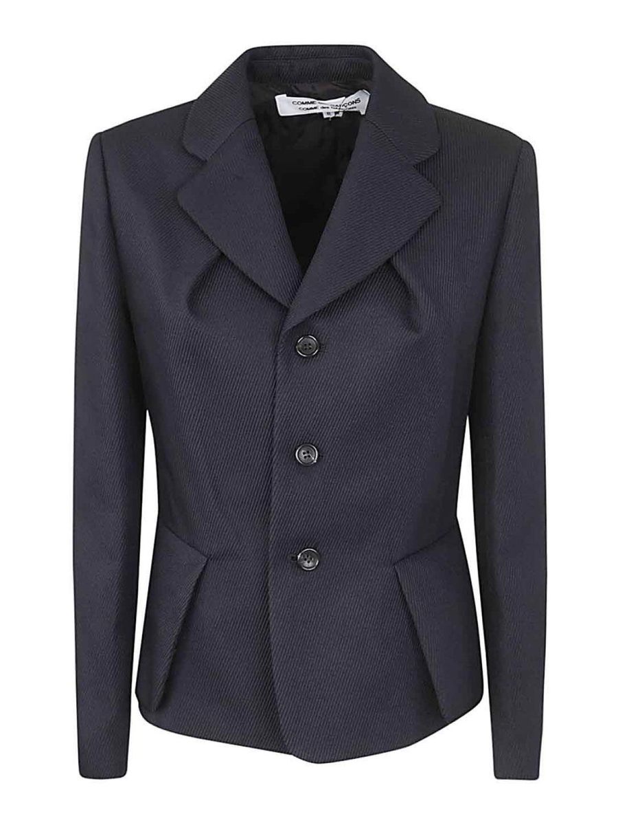 Comme Des Garcons Veste Casual - Bleu