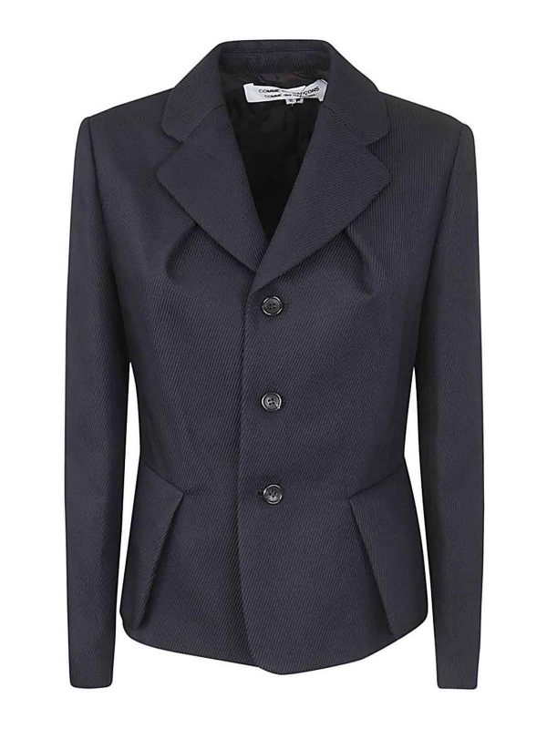 Comme Des Garcons Veste Casual - Bleu