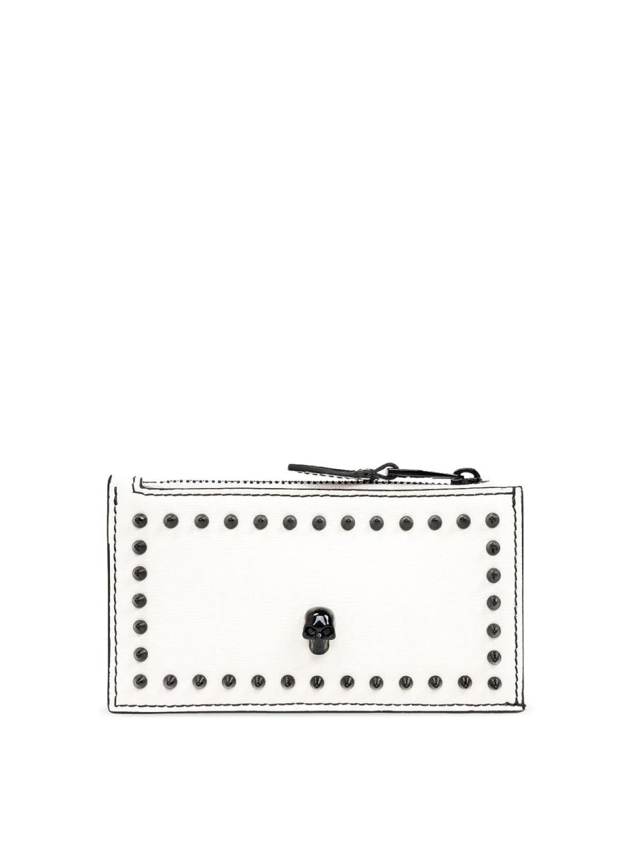 Alexander Mcqueen Portefeuilles - Blanc