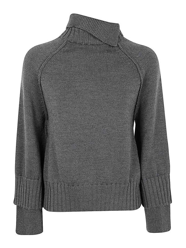 PierAntonio Gaspari Pull Col Rond - Gris