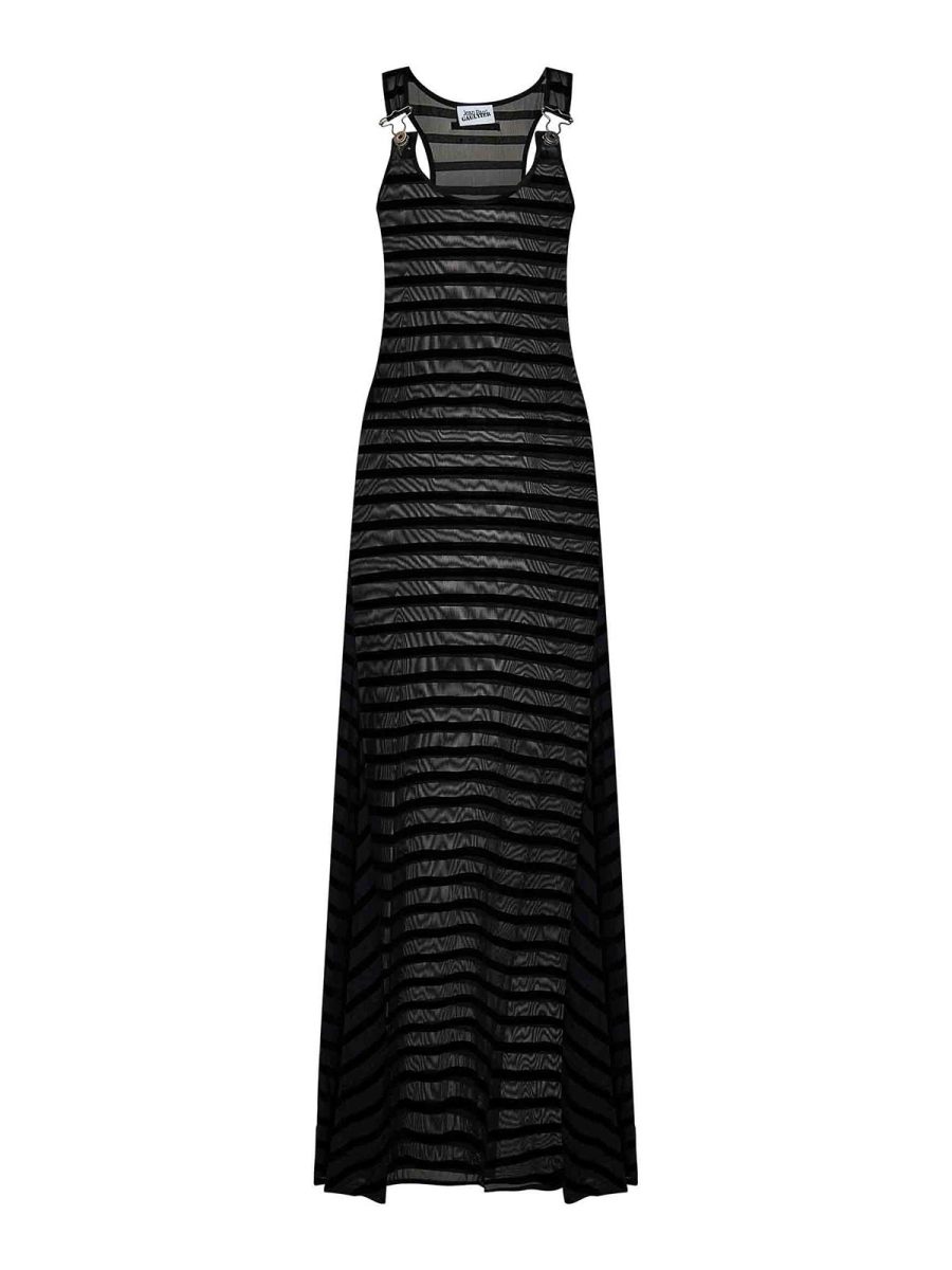 Jean Paul Gaultier Maxi Robe - Noir