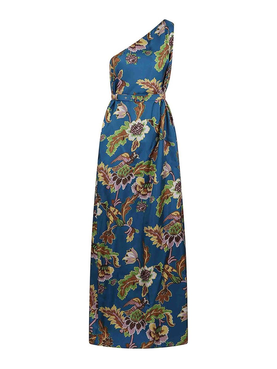 La DoubleJ Robe Au Genou - Bleu