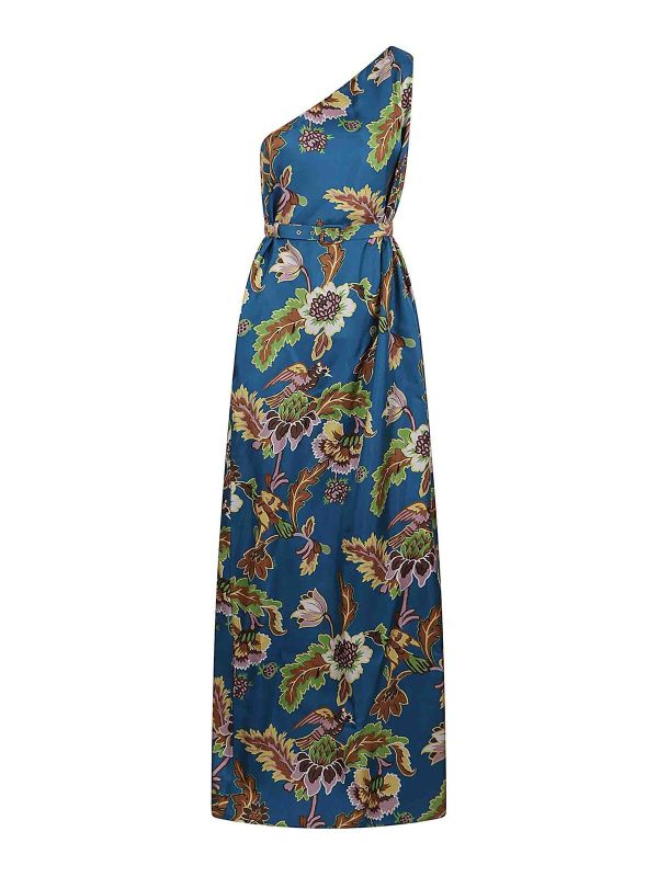 La DoubleJ Robe Au Genou - Bleu