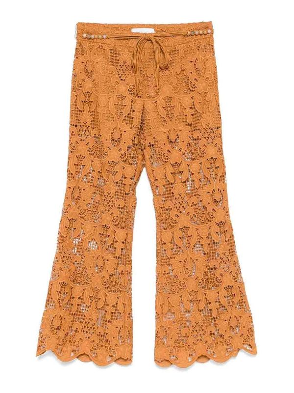 Zimmermann Pantalons Décontractés - Marron