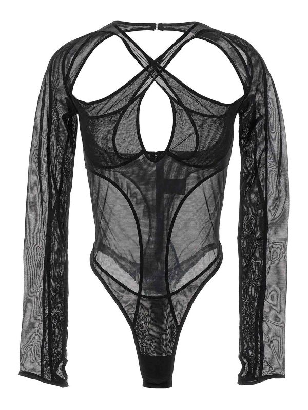 Mugler Top - Noir