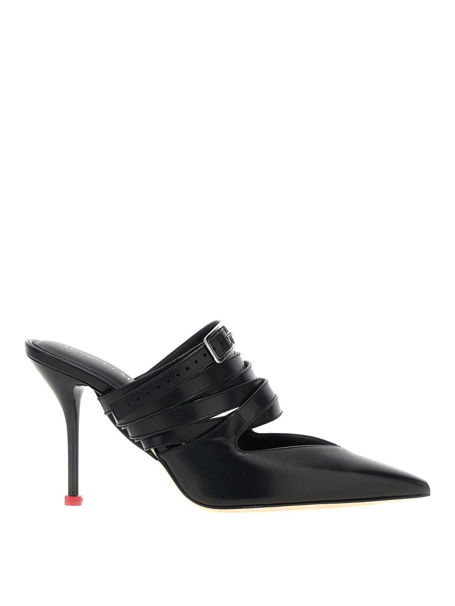 Alexander Mcqueen Mules - Noir
