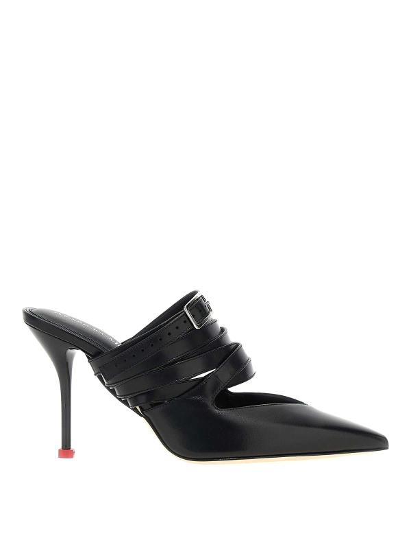 Alexander Mcqueen Mules - Noir