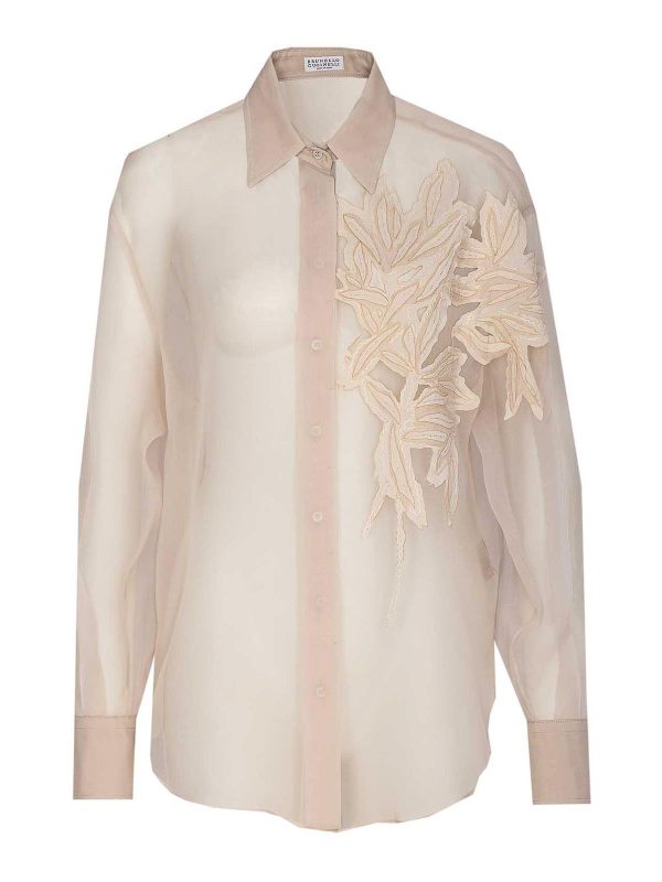 Brunello Cucinelli Chemise - Beige