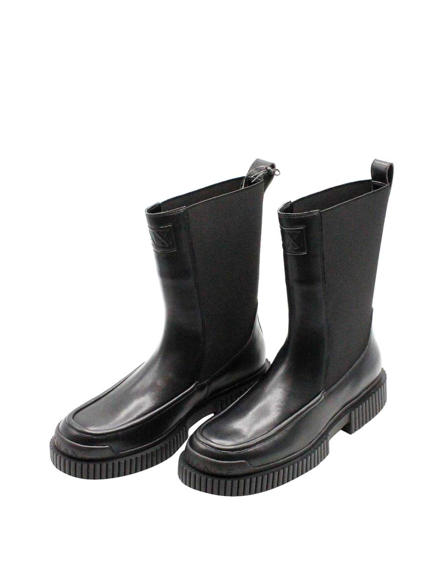 Armani Exchange Bottes - Noir