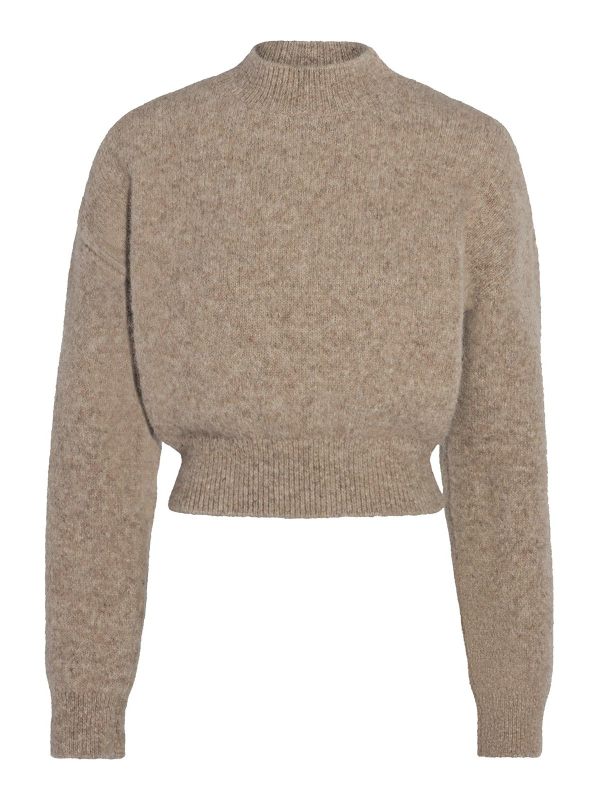 Jacquemus Pull Col Rond - Beige